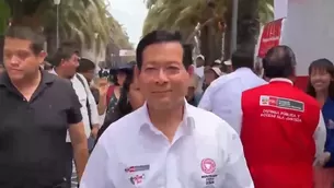 Desde Tacna, el ministro subraya que el ejecutivo se enfoca en trabajar por el país, haciendo caso omiso a las encuestas. / Video: América Noticias