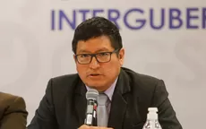 Ministro López sobre el Sinadef: Es un programa a cargo de Reniec - Noticias de reniec