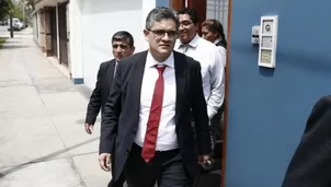 José Domingo Pérez solicitó garantías tras el tuit de Carlos Tubino. Foto: Peru21