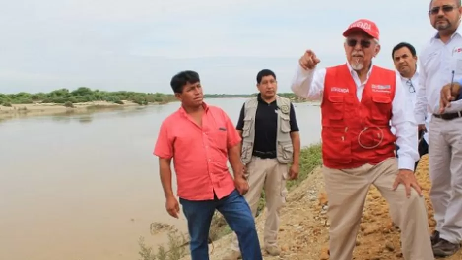 Ministro Javier Piqué supervisó situación en PIura. Foto: El Comercio