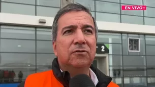 El ministro de Transportes también abordó la situación del Aeropuerto Internacional de Pisco. / Video: Canal N