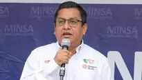 César Vásquez, ministro de salud - Foto: PCM - Video: América Noticias