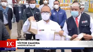 Víctor Zamora Mesía, ministro de Salud.