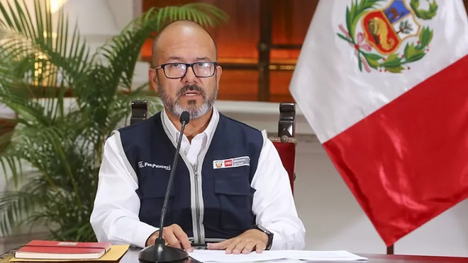 Víctor Zamora, ministro de Salud. Foto: Presidencia