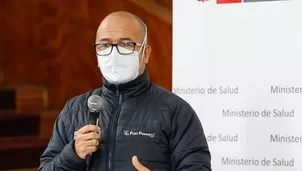 Víctor Zamora, ministro de Salud. Foto: Minsa