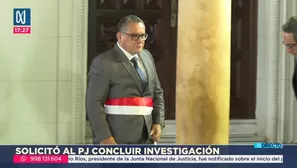 Santiváñez solicitó al PJ concluir investigación