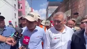 Sifuentes: “Hoy nos reunimos en el COER para planificar acciones”. Foto y video: Canal N