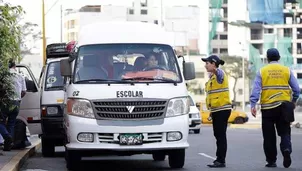 Transporte en Lima. Foto-Video: América Noticias