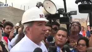 Los residentes del área expresaron su preocupación y frustración por la demora en los trabajos de prevención. / Video: América Noticias