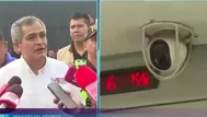 Ministro José Zapata sobre cámaras en buses: Estrategia busca mapear rutas en Lima y escalar a nivel nacional