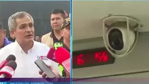 El ministro del Interior, José Zapata, supervisó la integración de sistemas de videovigilancia en buses con la Policía, como parte del plan contra la criminalidad 2026-2028. / Video: Canal N