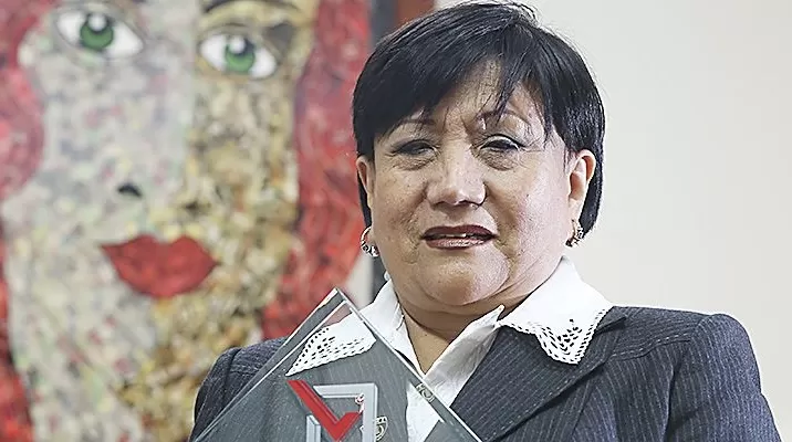 Delia Atuncar Irribari. Foto: El Peruano Delia Atuncar Irribari. Foto: El Peruano