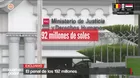 Minjus otorgó millonario contrato a consorcio sin RUC activo