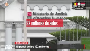 El Minjus adjudicó una obra de 192 millones de soles para el penal de Arequipa a un consorcio que no existía ante la Sunat. Video: Cuarto Poder