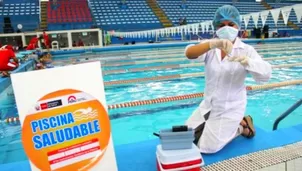 La población que asiste a las piscinas debe conocer cuáles son saludables. Foto: Radio Nacional