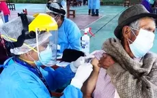 Minsa: Apurímac es la tercera región del país en avance de inmunizaciones contra el COVID-19 - Noticias de apurimac