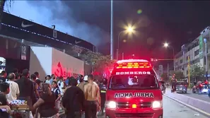 Incidente en Matute durante banderazo de Alianza Lima deja un fallecido y 45 heridos. Minsa movilizó unidades del SAMU y activó alerta en centros de salud. Video: Canal N