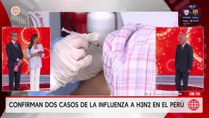 Minsa da más detalles sobre la influenza A H3N2 en el país. Foto y video: América Noticias