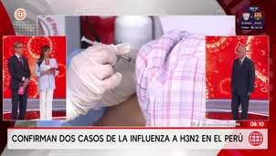 Minsa da más detalles sobre la influenza A H3N2 en el país. Foto y video: América Noticias