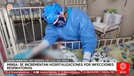 Minsa: Hospitalizaciones crecen por infecciones respiratorias