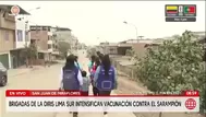 Minsa inicia campaña de vacunación contra el sarampión para niños menores de 10 años