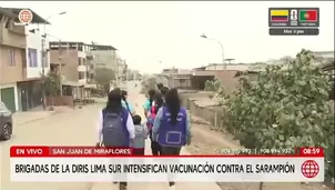 Brigadas recorrerán viviendas durante 90 días para inmunizar a menores y reforzar la protección frente al incremento de casos y la alerta epidemiológica emitida a nivel nacional./ Video: América Noticias