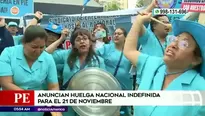 Personal del Minsa anunció huelga indefinida. Foto y video: América Noticias