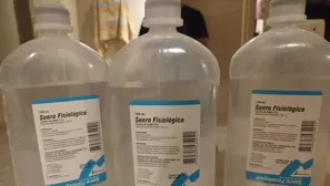 Minsa anunció que recibirá una donación de 250 mil frascos de suero fisiológico proveniente de Paraguay. / Video: Canal N