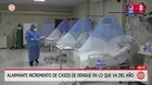 Minsa registra más de 55 mil casos de dengue en el país