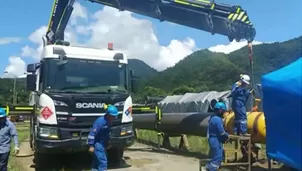 Minsa reporta 35 atendidos tras incidente en planta de Megantoni. Foto y video: Canal N