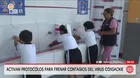 Minsa y Minedu activan protocolos por brote del virus Coxsackie
