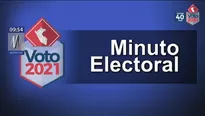 Minuto electoral.