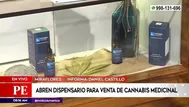 Miraflores: Abren dispensatorio para venta de cannabis medicinal