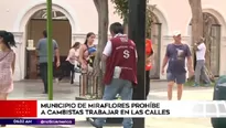 Ordenanza prohíbe a cambistas en Miraflores. Foto: América TV