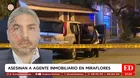 Miraflores: asesinan a agente inmobiliario frente a su camioneta
