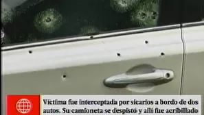 Asesinato en Armend&aacute;riz. Foto y video: Am&eacute;rica Noticias