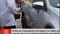 Peritos continúan con las investigaciones. América Noticias