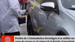 Peritos continúan con las investigaciones. América Noticias