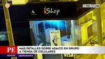 Robo en Miraflores. Foto y video: América Noticias