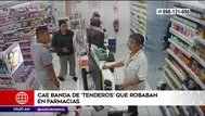 Miraflores: Cayó banda de tenderos que robaban en farmacias