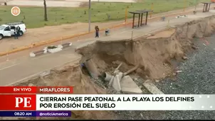 Playa Los Delfines cerrada | Video: América Noticias