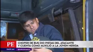 Conductor de bus incendiado. América Noticias