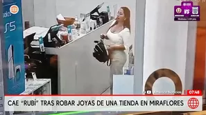 La intervenida fue puesta a disposición de las autoridades competentes / Video: América Noticias