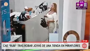 La intervenida fue puesta a disposición de las autoridades competentes / Video: América Noticias