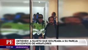 Agresión a mujer en Miraflores. América Noticias