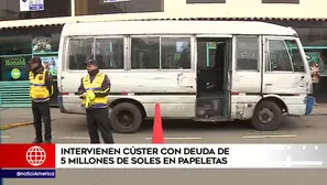 Cúster tenía 5 millones en papeletas. Foto: América Noticias