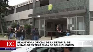 Fuga en la Depincri de Miraflores. América Noticias