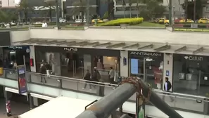 Larcomar reabre tras cierre temporal. Video: Canal N