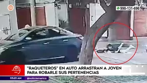 Robos en Miraflores. Foto y video: América Noticias