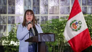 Miriam Ponce, ministra de Educación. Video: Canal N / Foto: Andina